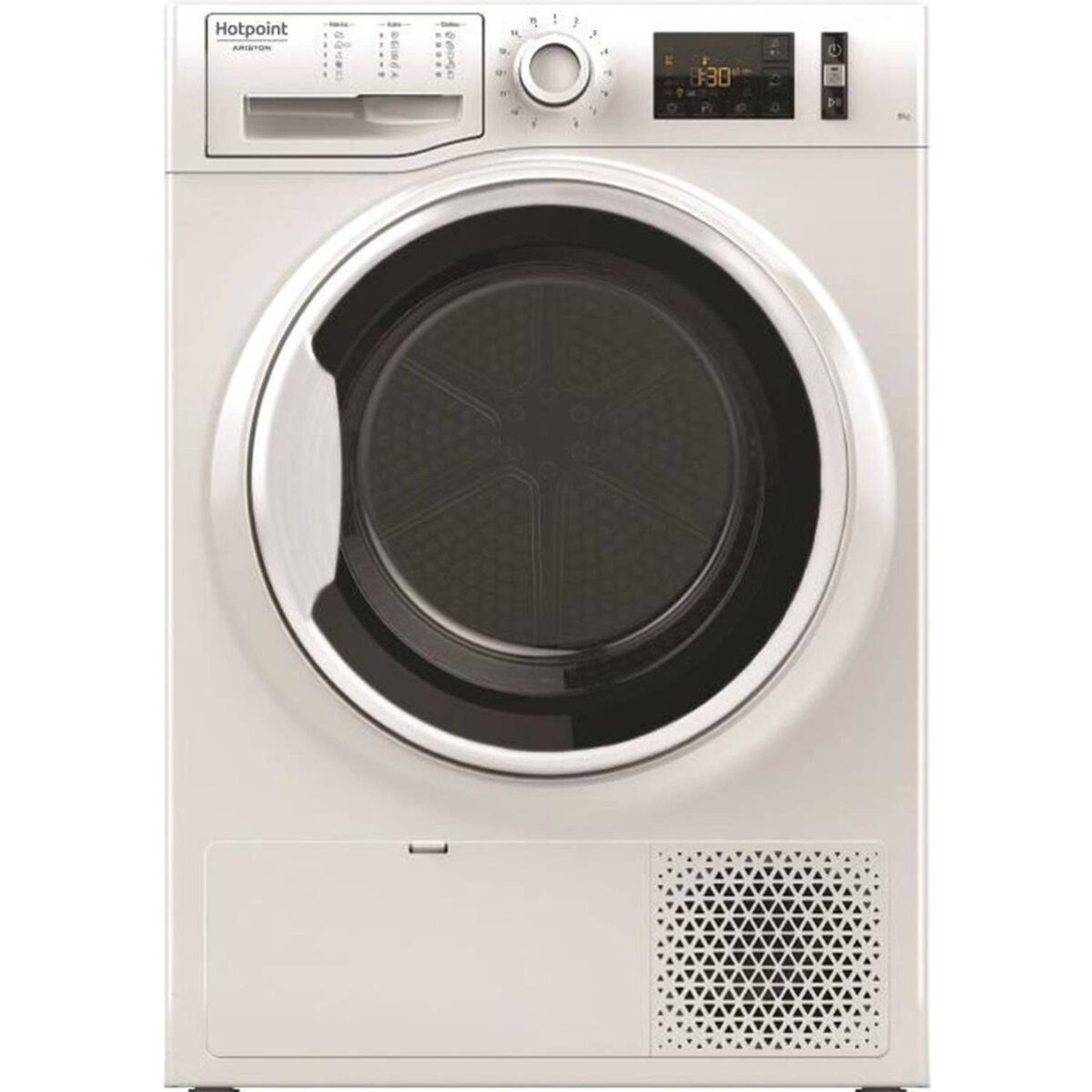 HOTPOINT NTM1191WKEU warmtepompdroger - 9 kg - Inductie - L60cm - Klasse A+ - Wit