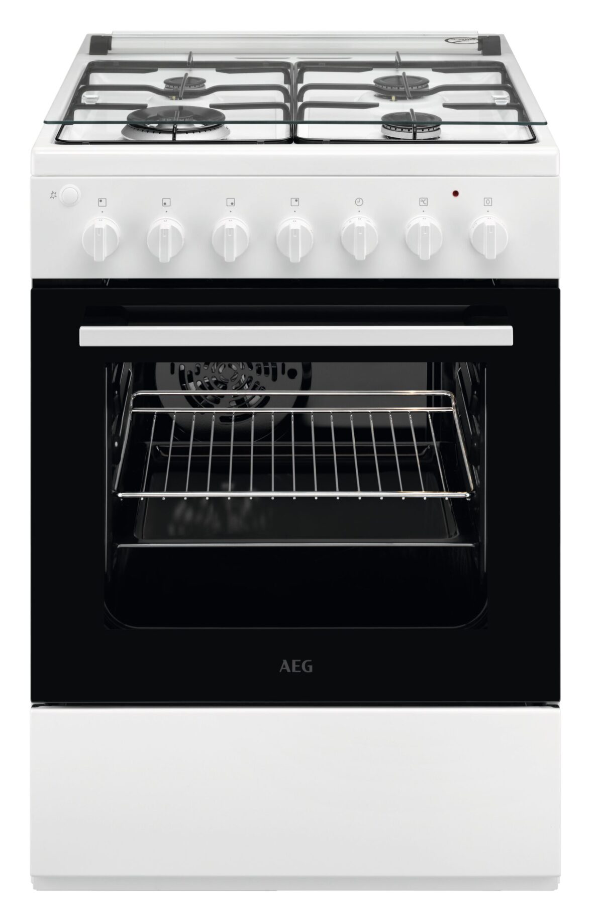 AEG CKB64100BW Gasfornuis Wit